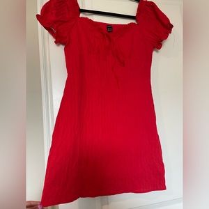 Red SHEIN mini dress